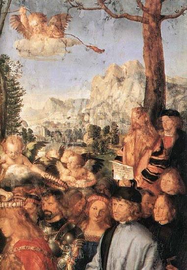 Albrecht Durer Feast of the Rose Garlands